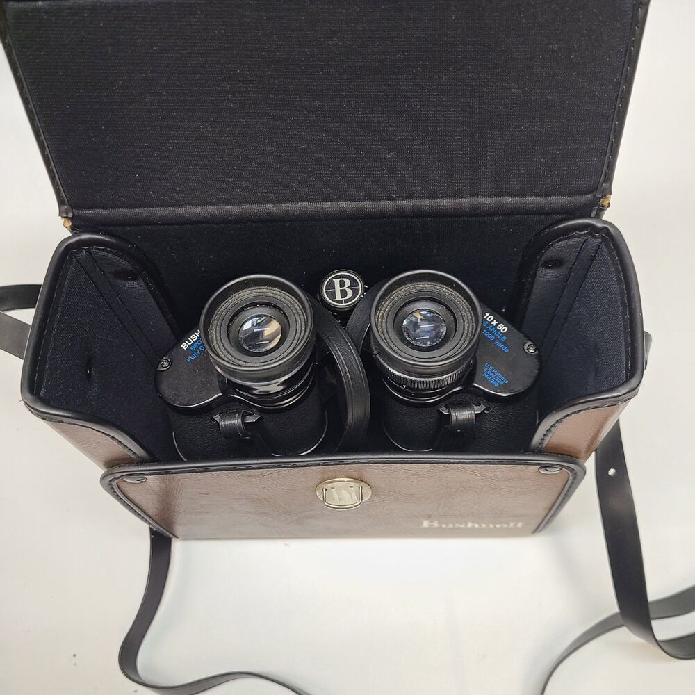 Bushnell Insta Focus 10x50 Wide Angle Binoculars with Case